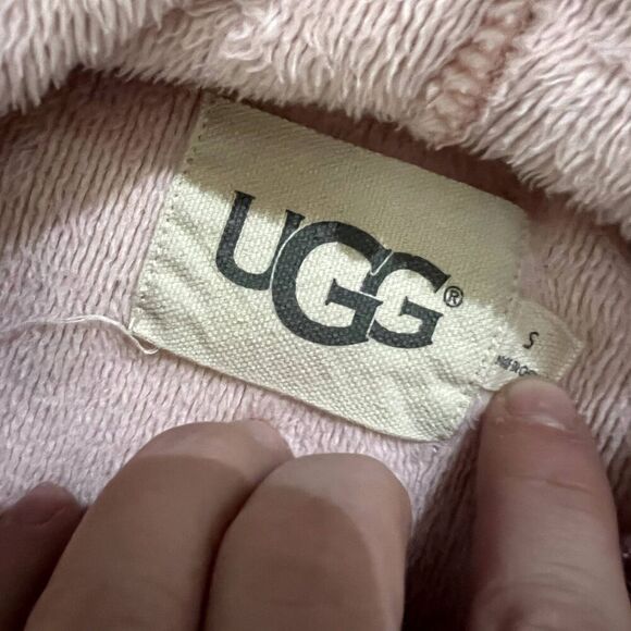 UGG‎ Soft Pullover Hoodie Pink Small - Picture 2 of 4